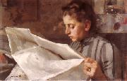 Emma Zorn reading Anders Zorn